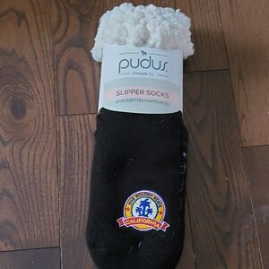 Black Slipper Socks